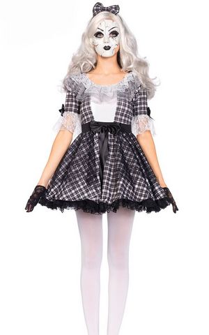 F1670Sexy Womens Pretty Porcelain Doll Costume